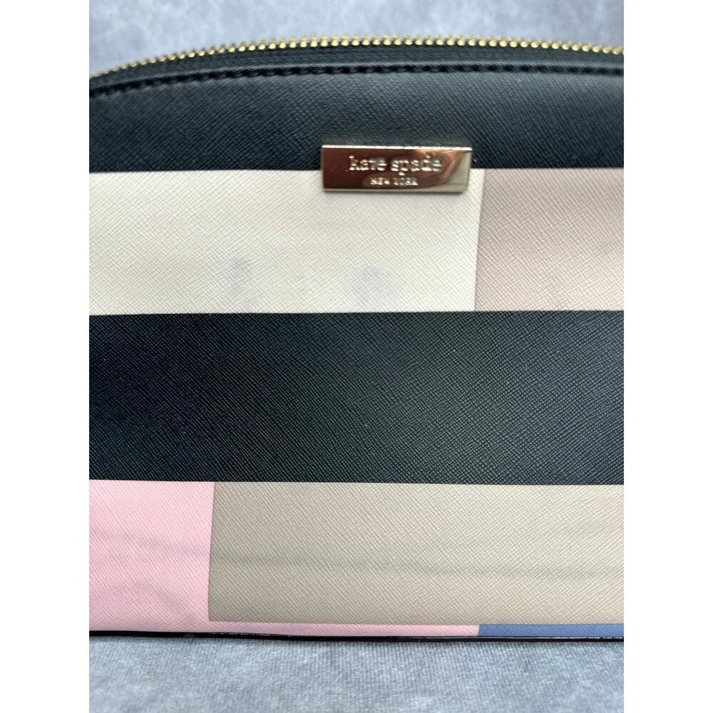 Kate Spade colorblock multi color Crossbody sling purse *has flaws